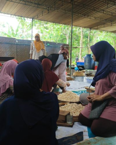 Mengenal rewang tradisi gotong royong di Gunungkidul