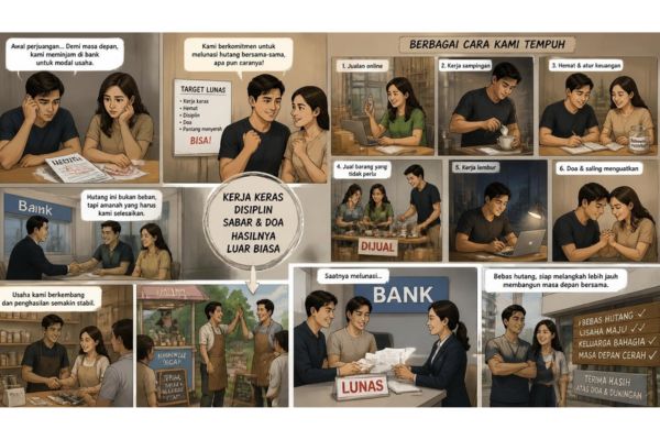 Memulai perjuangan melunasi hutang di bank